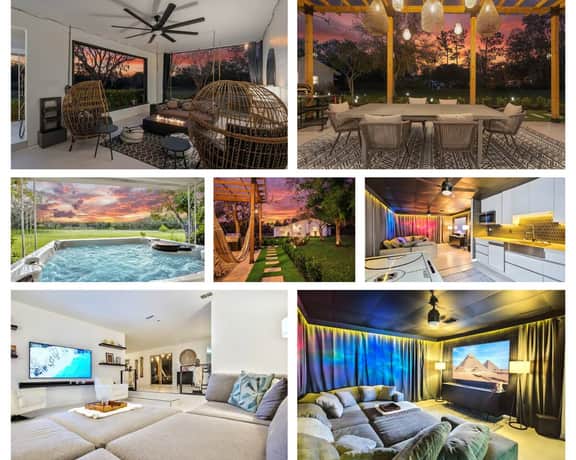 •Private 3 Acre Estate W/ Home Theater & Jacuzzi• 𝙗𝙮 𝙎𝙏𝘼𝙔-𝙏𝙊𝘿𝘼𝙔 | Casa Tallman